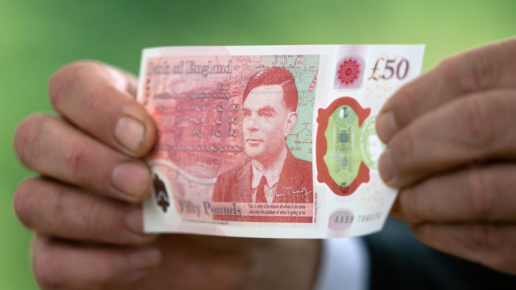 £50 money Alan Turing