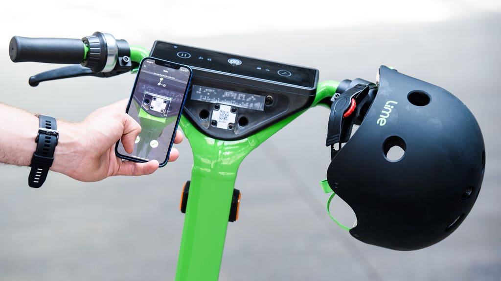 Lime e-scooters