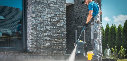 pressure washing