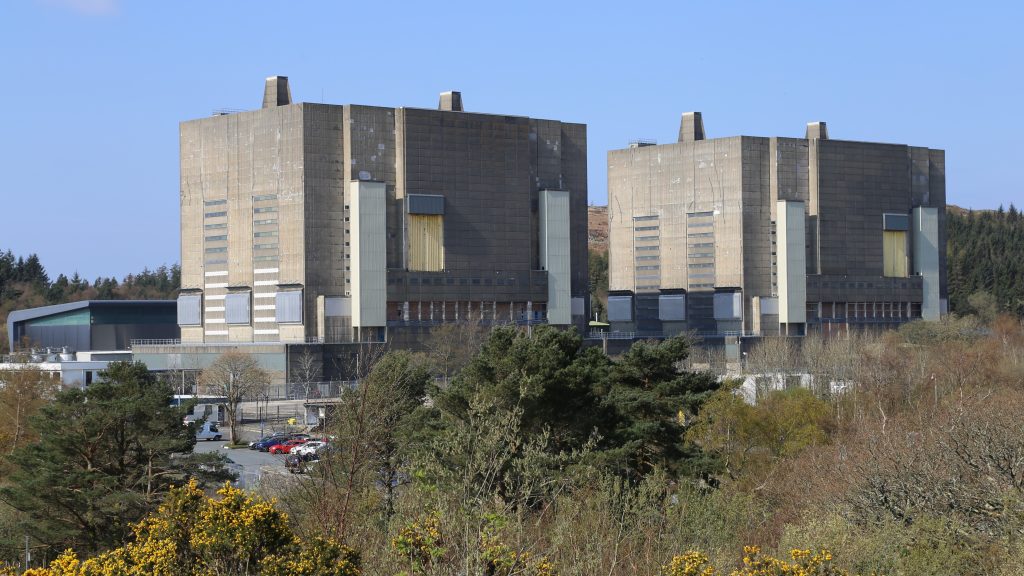 Trawsfynydd, Gwynedd,,Wales,,April,11,,2019.,The,Brutalist,Magnox,Decommissioned