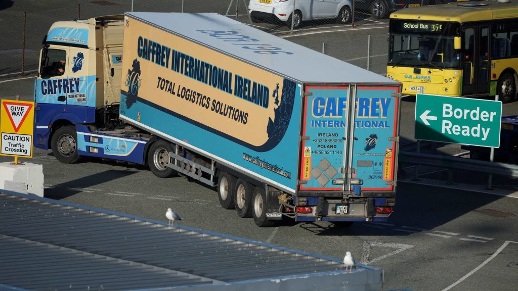 Brexit border haulage logistics