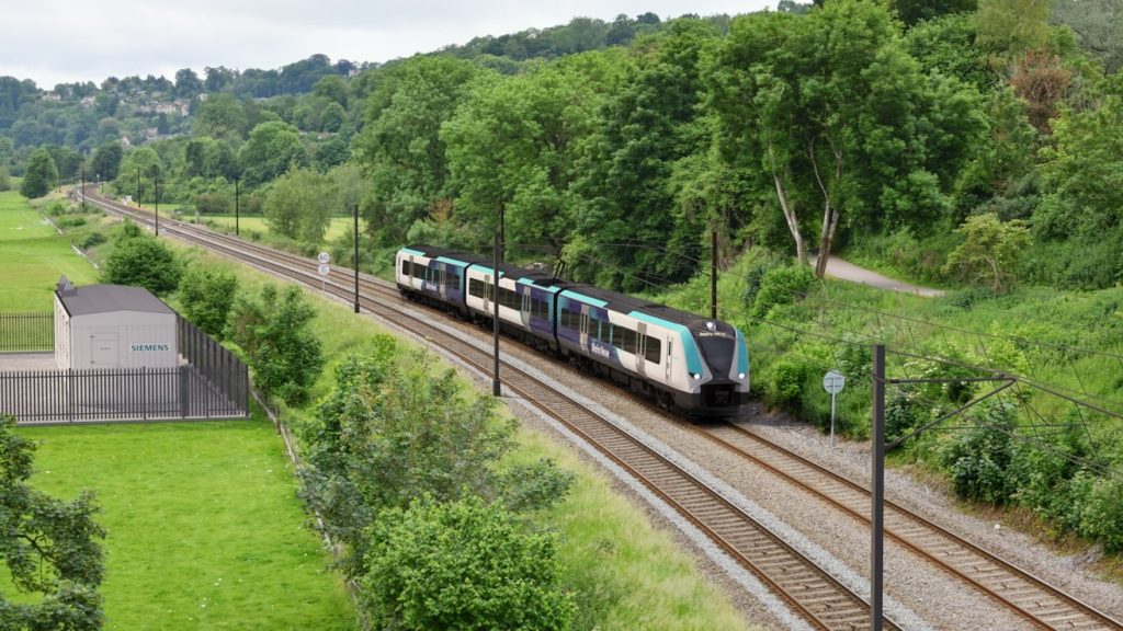 Siemens battery train