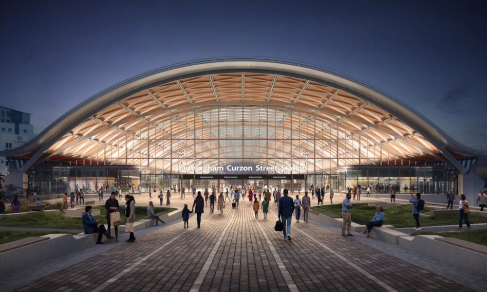 HS2 Birmingham Curzon Street cnocept