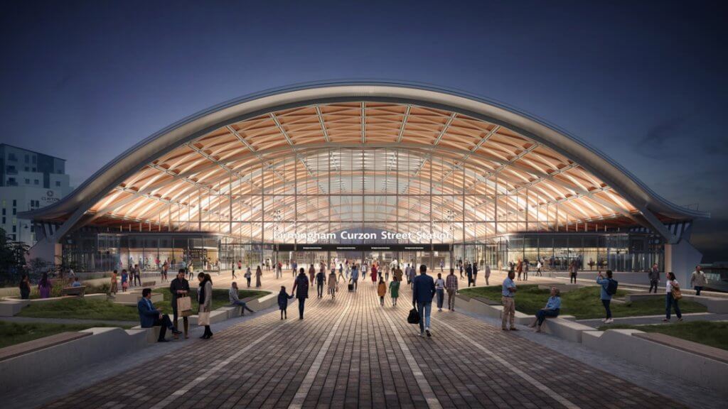 HS2 Birmingham Curzon Street cnocept