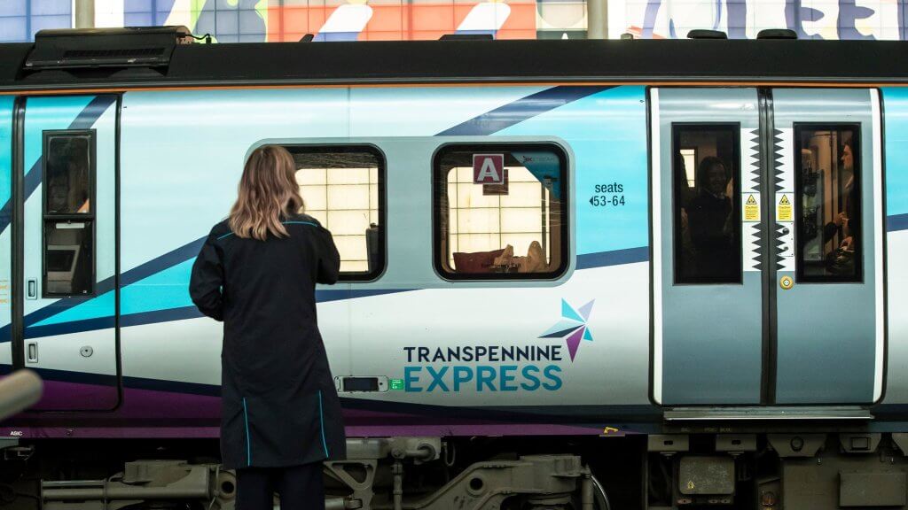 Transpennine express train