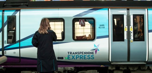 Transpennine express train