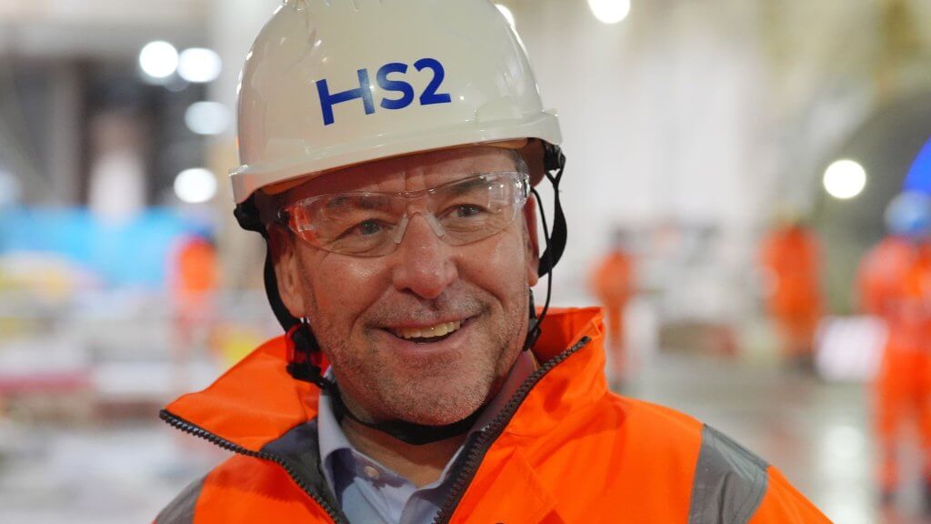 HS2 chief executive officer Mark Wild