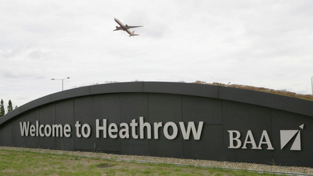 Heathrow airport